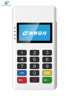 Mini POS terminal  AF60S Bluetooth mobile Point of Sale device with Linux system