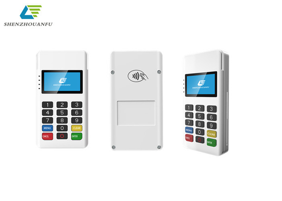 EMV PCI wireless mobile  mpos terminal with contactless card reader