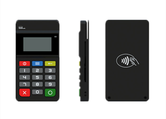 EMV Visa Card Reader Digital Signature Mpos terminal with 2 PSAM slot