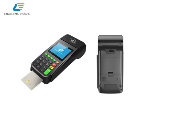 ترمینال پوز موبایل دستی GPRS Reader بی‌سیم NFC با چاپگر حرارتی